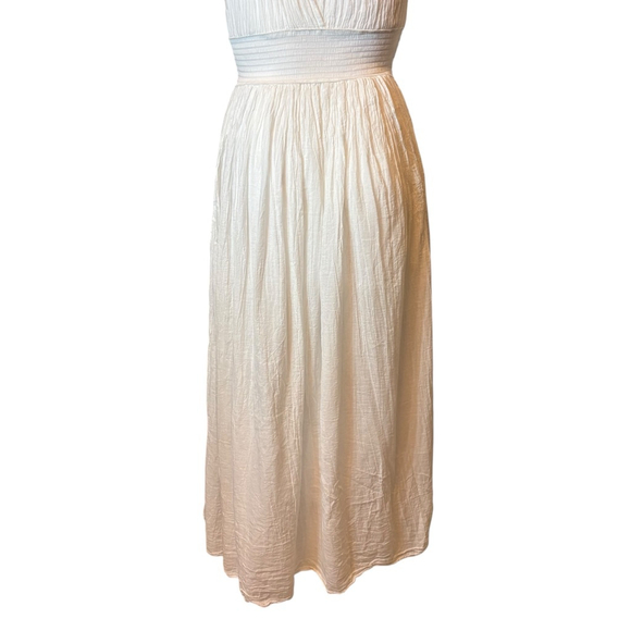 Grimani Penelope Hand Crafted Greek Dress, O/S, White Crinkle Cotton - Picture 13 of 16